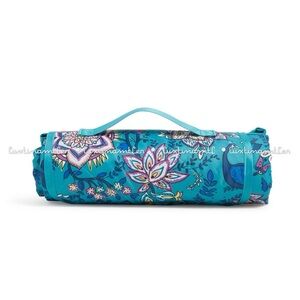 Vera Bradley Peacock Garden Beach Picnic Blanket